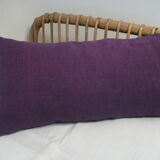 Coussin en lin ancien coloré