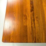 Danish Extendable Solid Teak Dining Table by Glostrup, 1970s