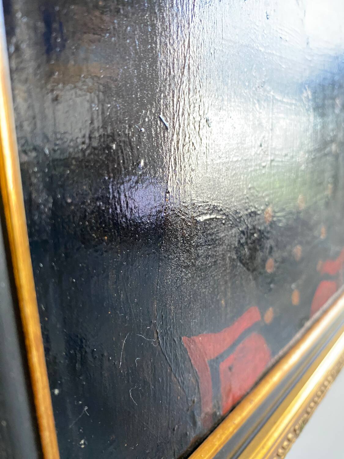 Portrait old soldier 19th