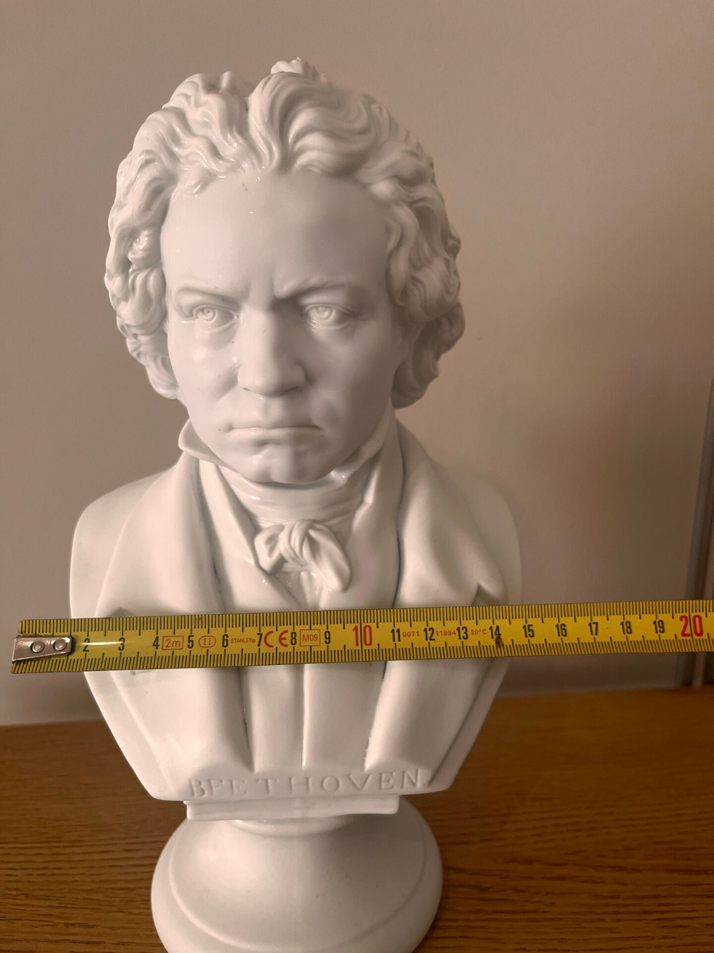 Beethoven bust in porcelain