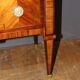 Louis XVI style commode in marquetry from around 1940.