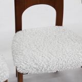 Vintage Danish Dining Chairs teak wood 1960s , Set of 6