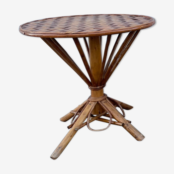 Chestnut round table