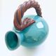 Art Studio Pottery Low Rope Decanter by Alexandre De Wemmel, Belgium, 1950s