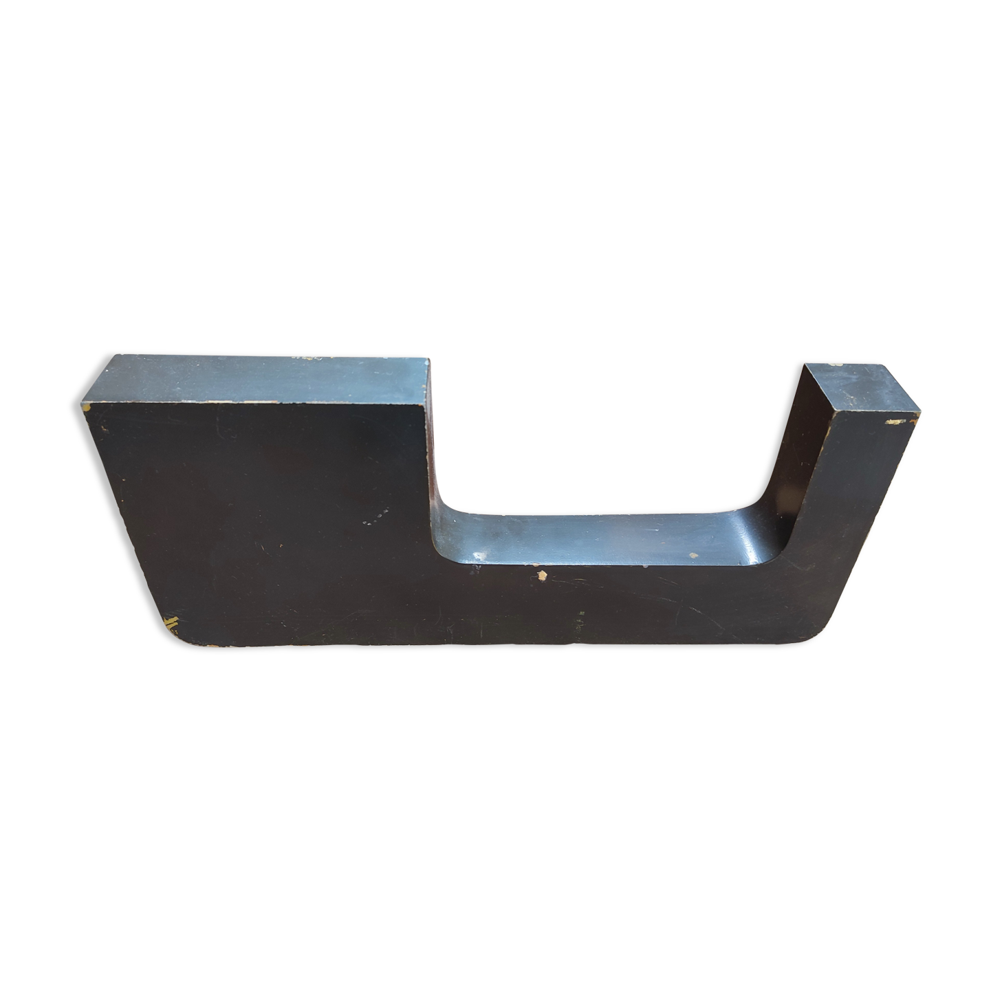 Vintage sign letter U