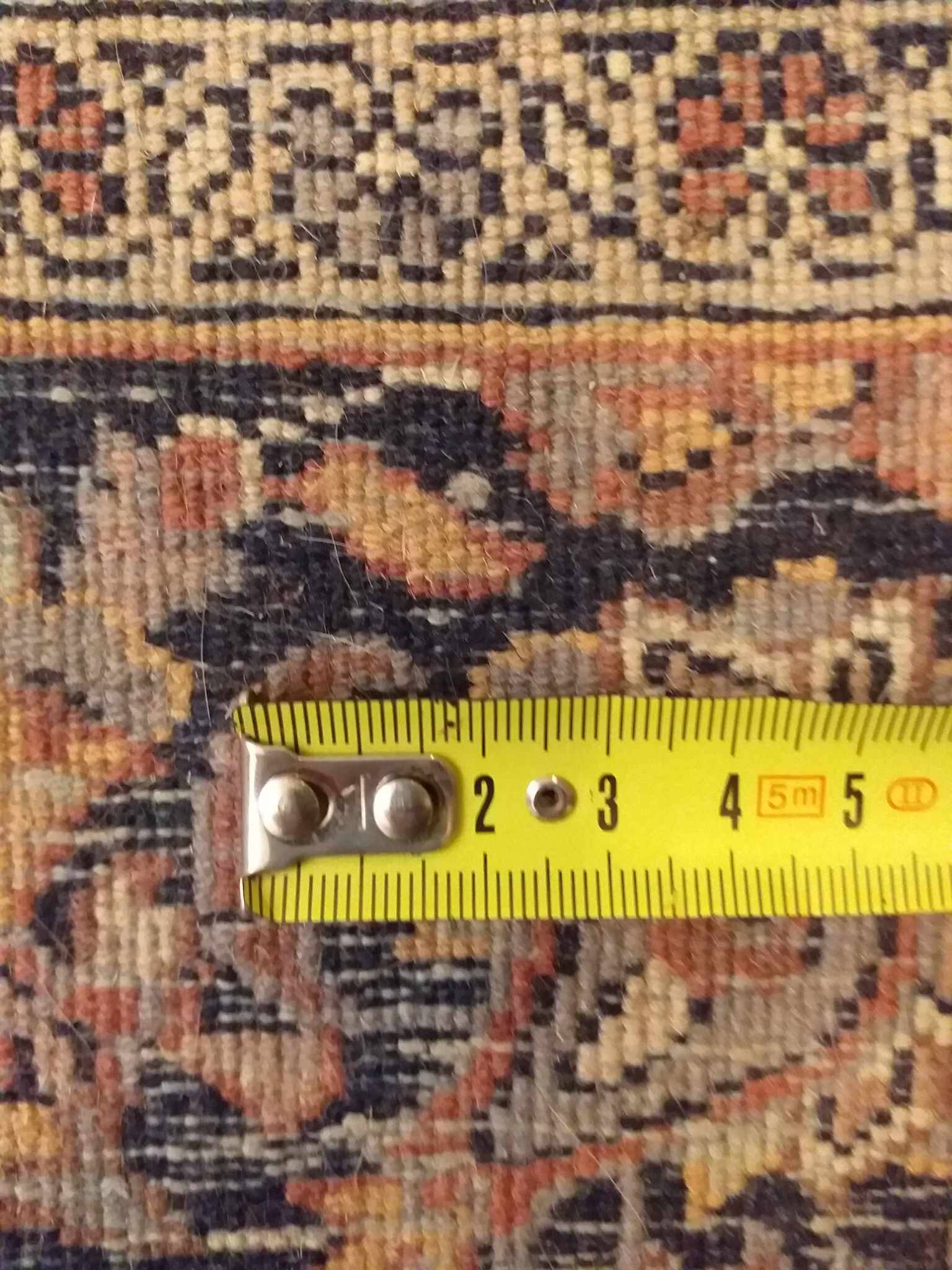 Handmade Indo Tabriz rug 210x127cm