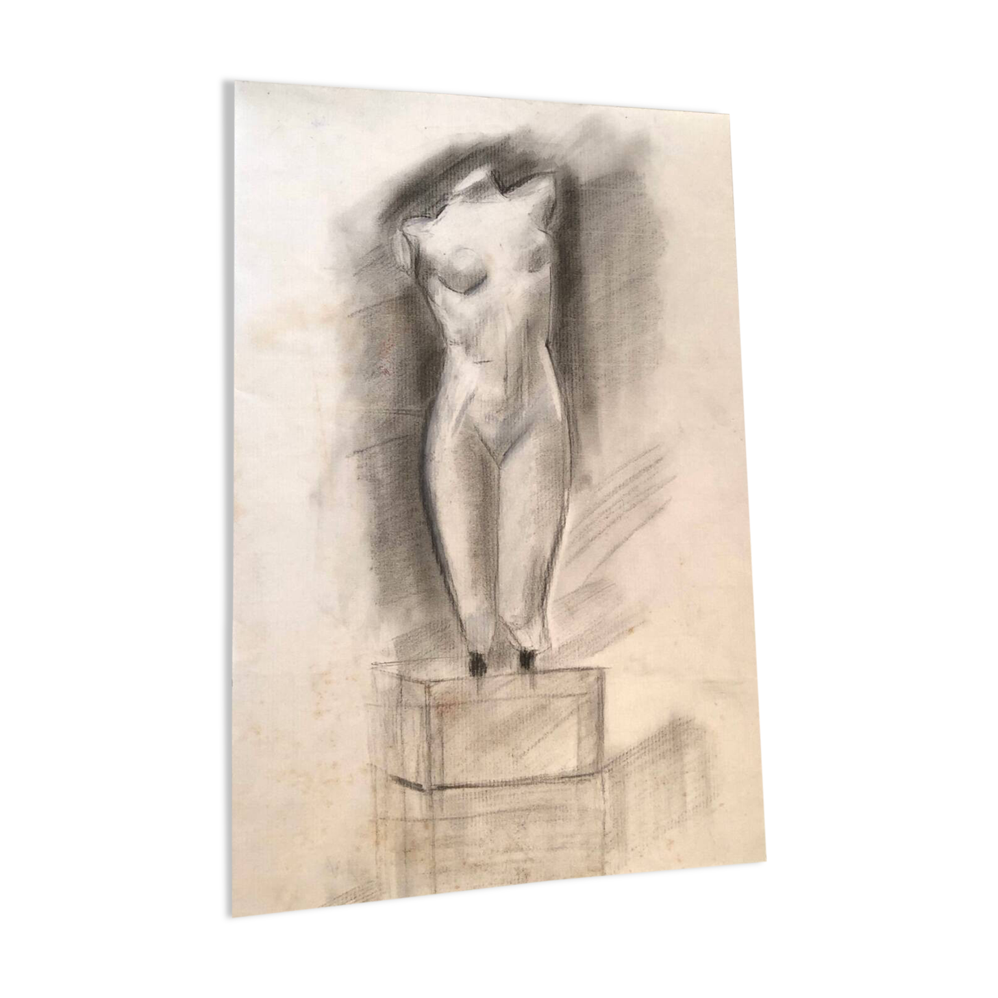 Illustration "Venus" Charcoal