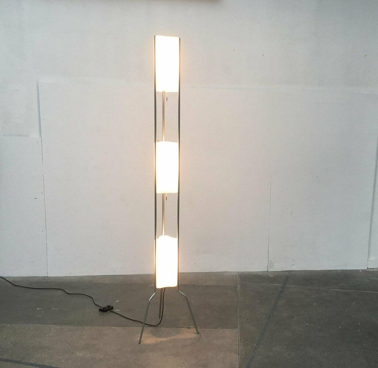 Italian Vintage Totem Floor Lamp by Valerio Bottini for Foscarini