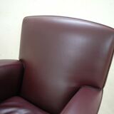 Tabarin Chair leather from Poltrona Frau, Italy, 1989