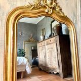 Miroir ancien Louis-Philippe époque XIXème