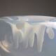 Fluorescent Murano glass table lamp by PVM, 1970s