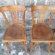 Set of four Luterma bistro chairs