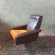 Vintage armchair in skaï
