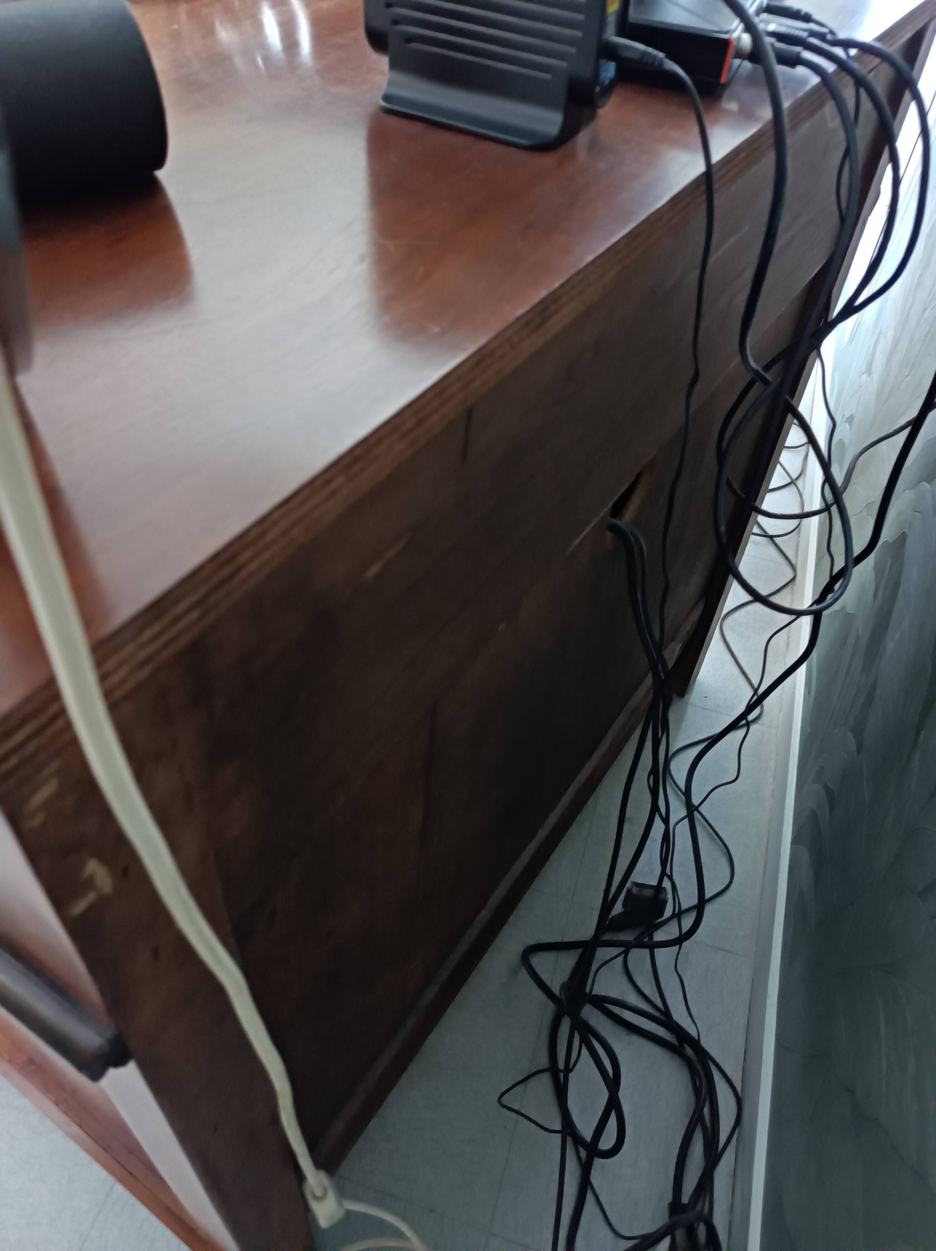 Walnut bathroom furniture