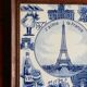 Cadre carreau de céramique J'aime la France