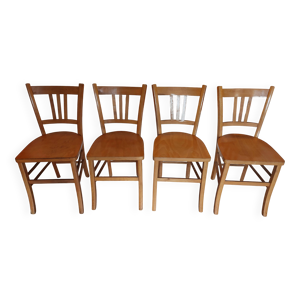4 chaises bistrot luterma