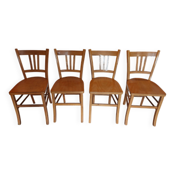 4 chaises bistrot Luterma