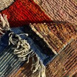 modern Berber bohemian Boujad wool rug