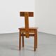 Set of four mountain chairs, La Plagne circa 1970