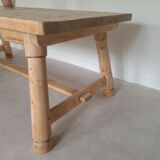 Brutalist farmhouse table