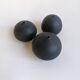 Set de 3 céramiques miniatures noires Antonio Lampecco