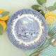 Lot de 6 assiettes de transfert