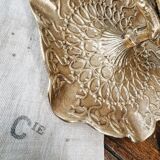 Lighter holder and ashtray in bronze "dragon"