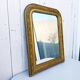 Miroir style Louis Philippe bois doré vintage