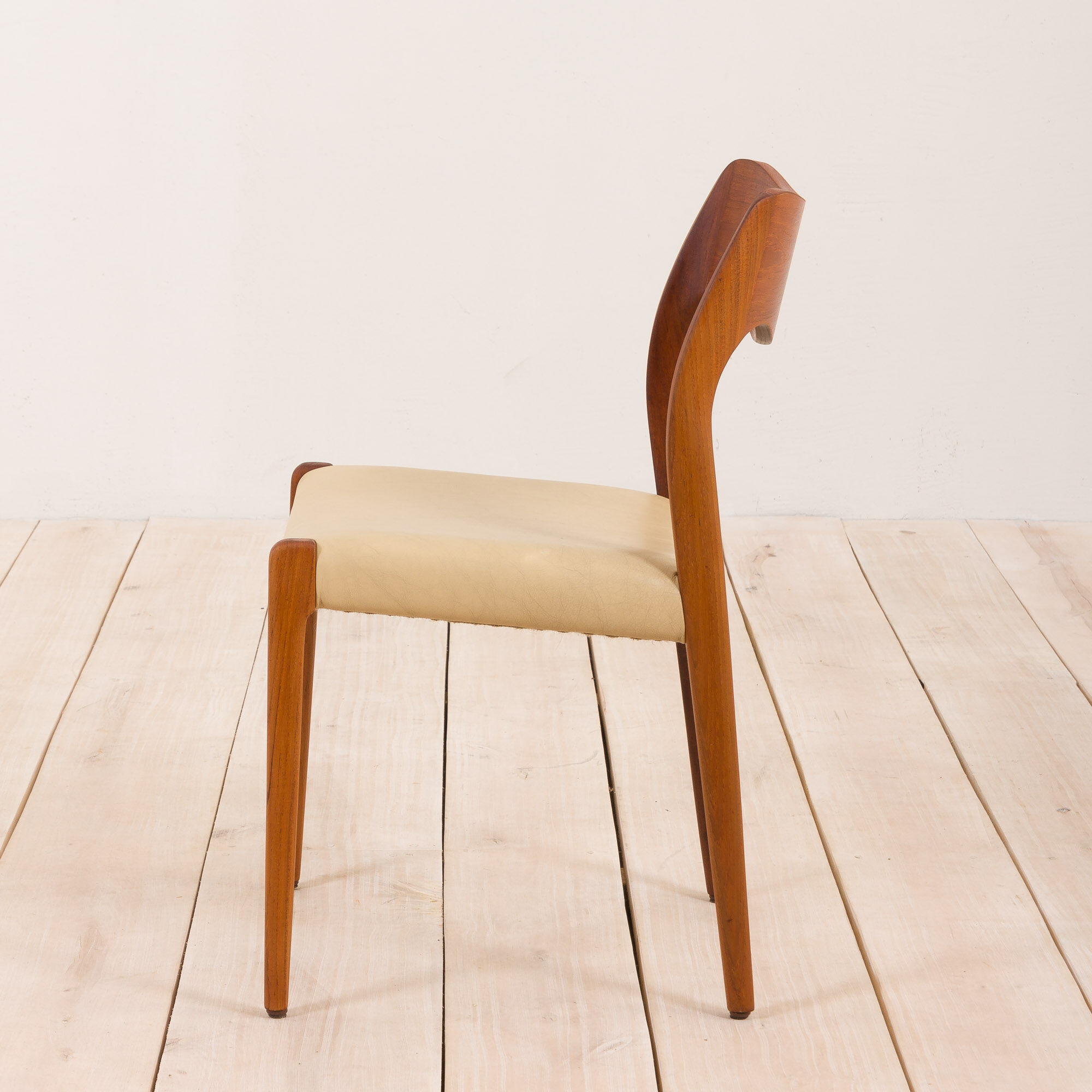 Niels O. Moller teak chair model 71, Denmark, 50s