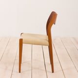Niels O. Moller teak chair model 71, Denmark, 50s
