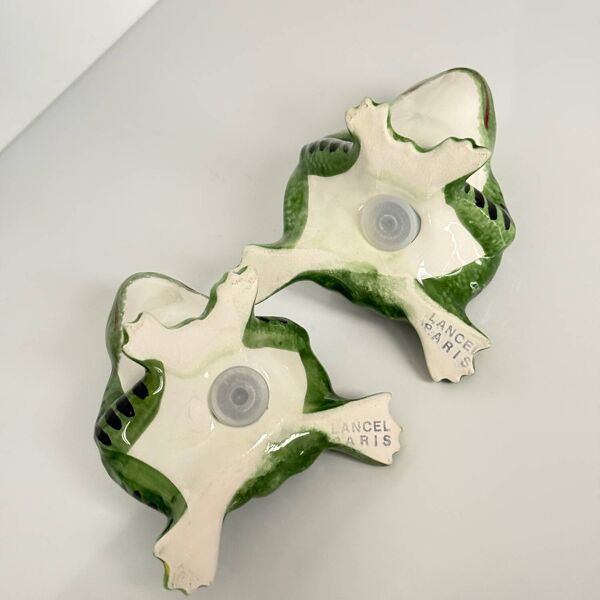 Salerons grenouille par Lancel