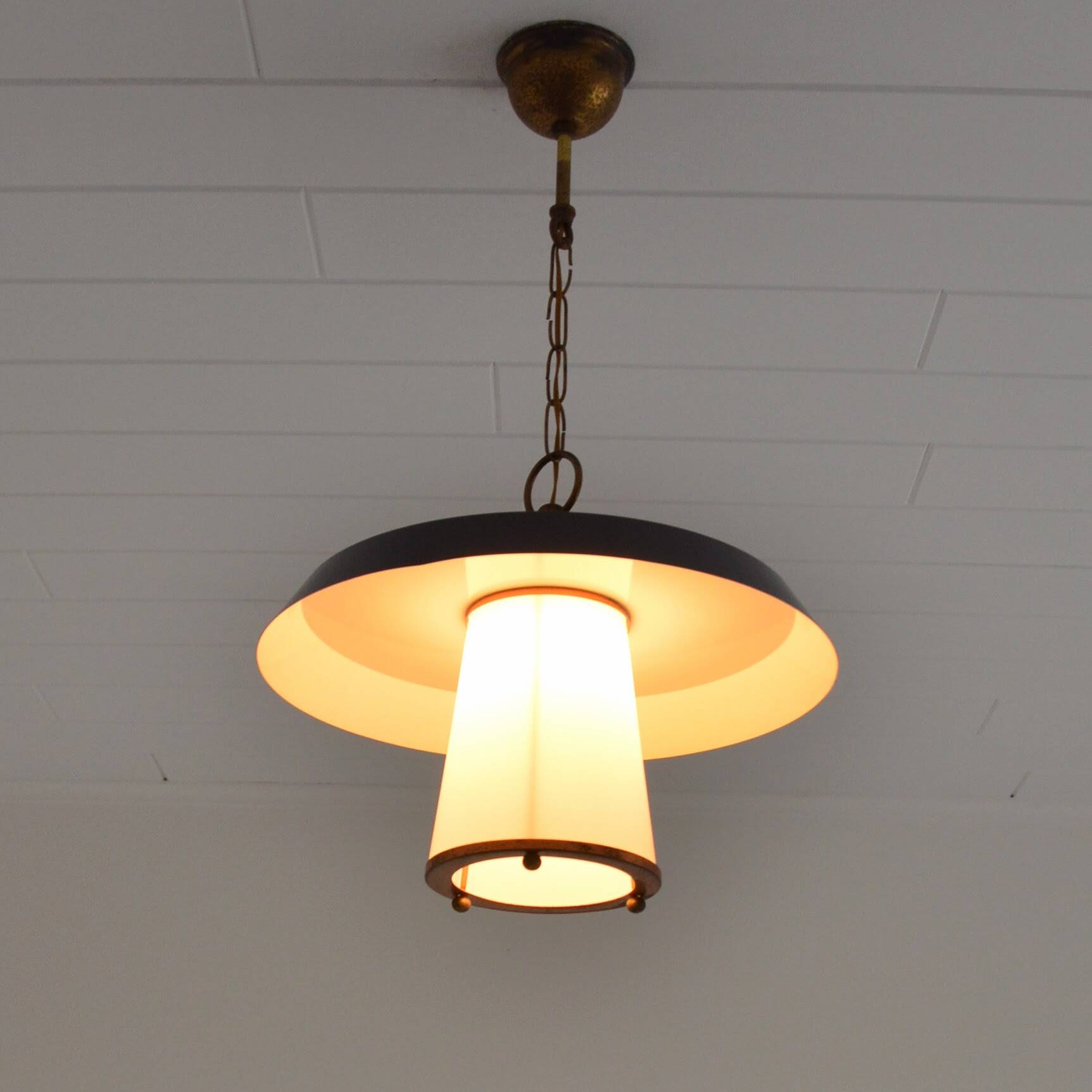 Louis Kalff pendant light for Philips, 50s/60s vintage