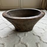 Grande coupe en bois ancienne