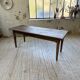 Table de ferme chêne 1950 pieds fuseaux