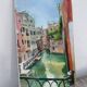 Oil on canvas – Picturesque view of Venice – landscape painting