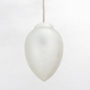 Glass Pendant Lamp, 1960s