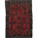 Scandinavian 20th century modern ryijy rug by Helena Koskivaara. 160 X 109