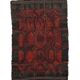 Scandinavian 20th century modern ryijy rug by Helena Koskivaara. 160 X 109