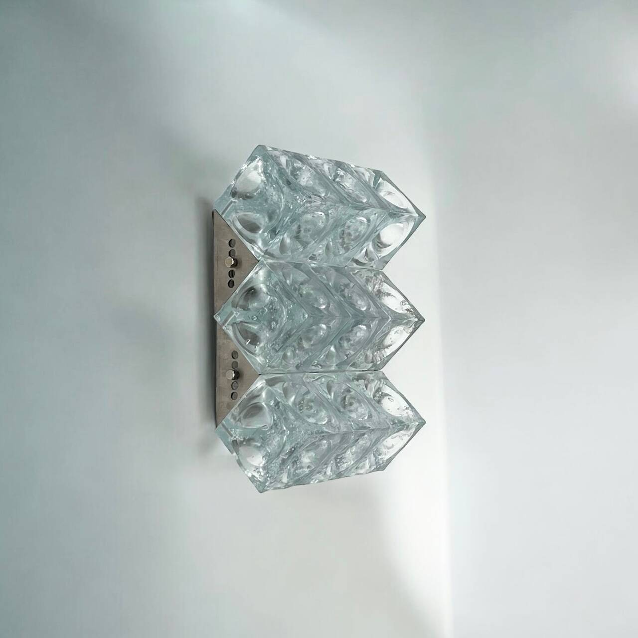 Poliarte 'Cetusa' Sconce by Surama - Rare Luxury 70s Vintage Wall Lamp