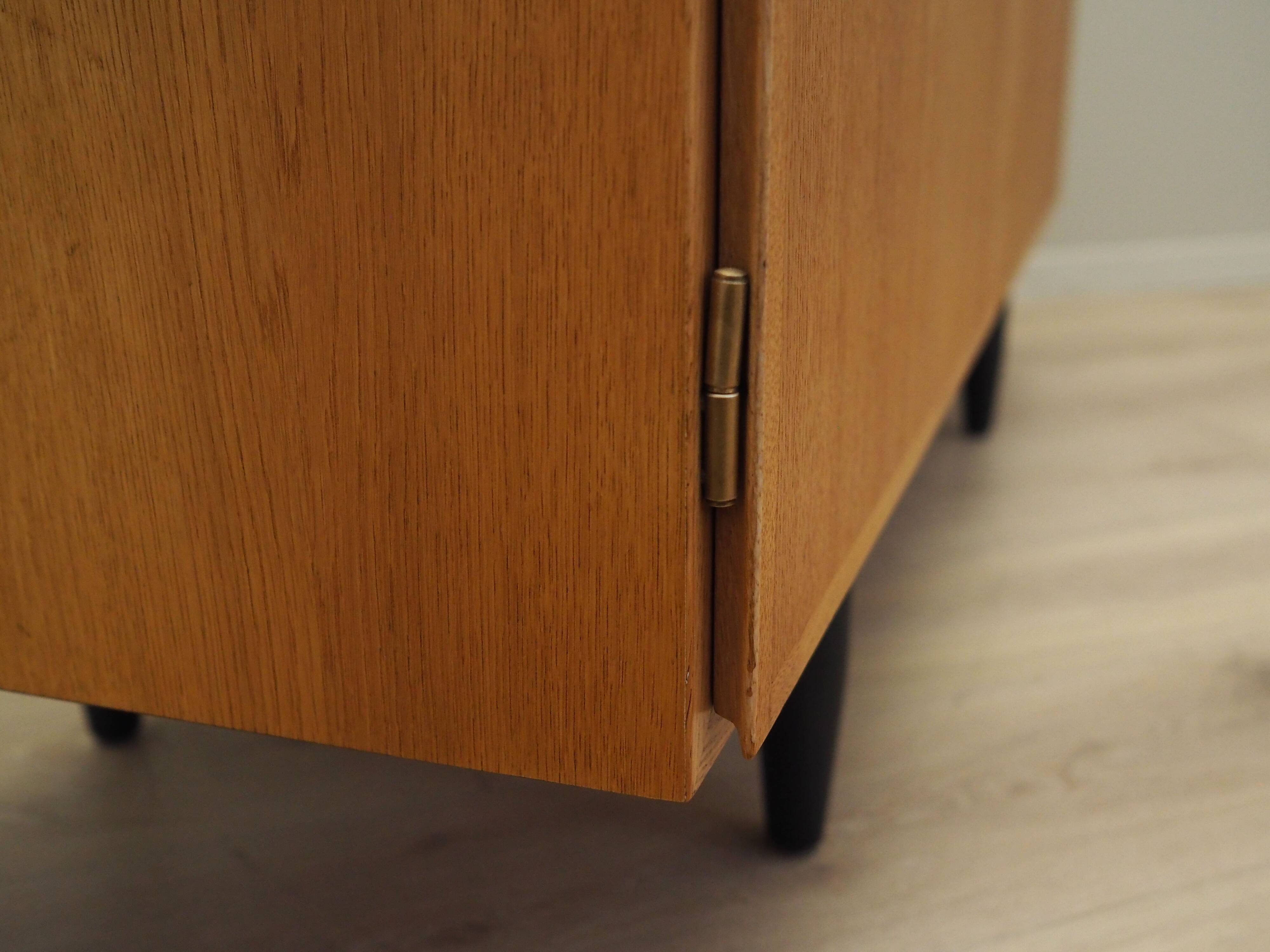 Ash cabinet, Danish design, 1970s, manufactured by Omann Jun