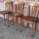 Chaises bistrot Luterma (système Monobloc, lot de 3)
