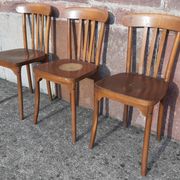 Chaises bistrot Luterma (système Monobloc, lot de 3)
