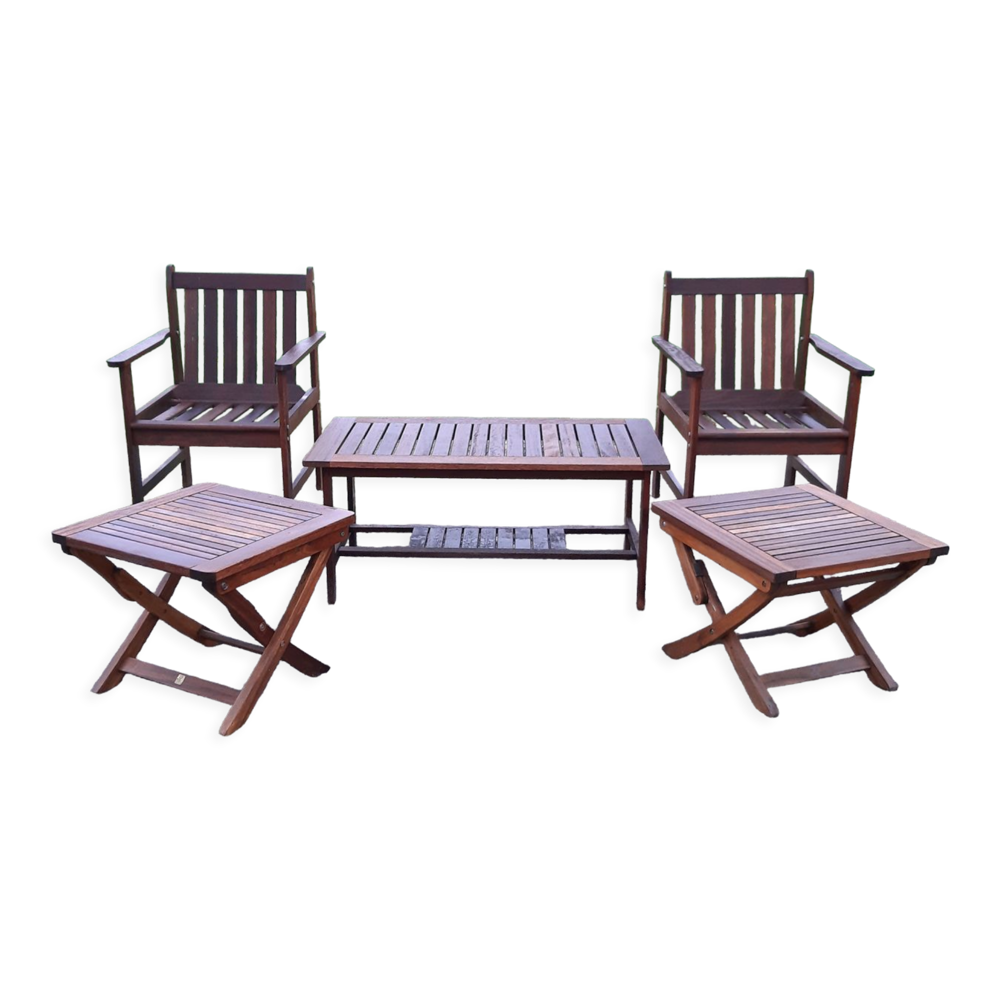 Garden furniture in exotic wood brand: fsc