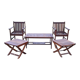 Garden furniture in exotic wood brand: fsc