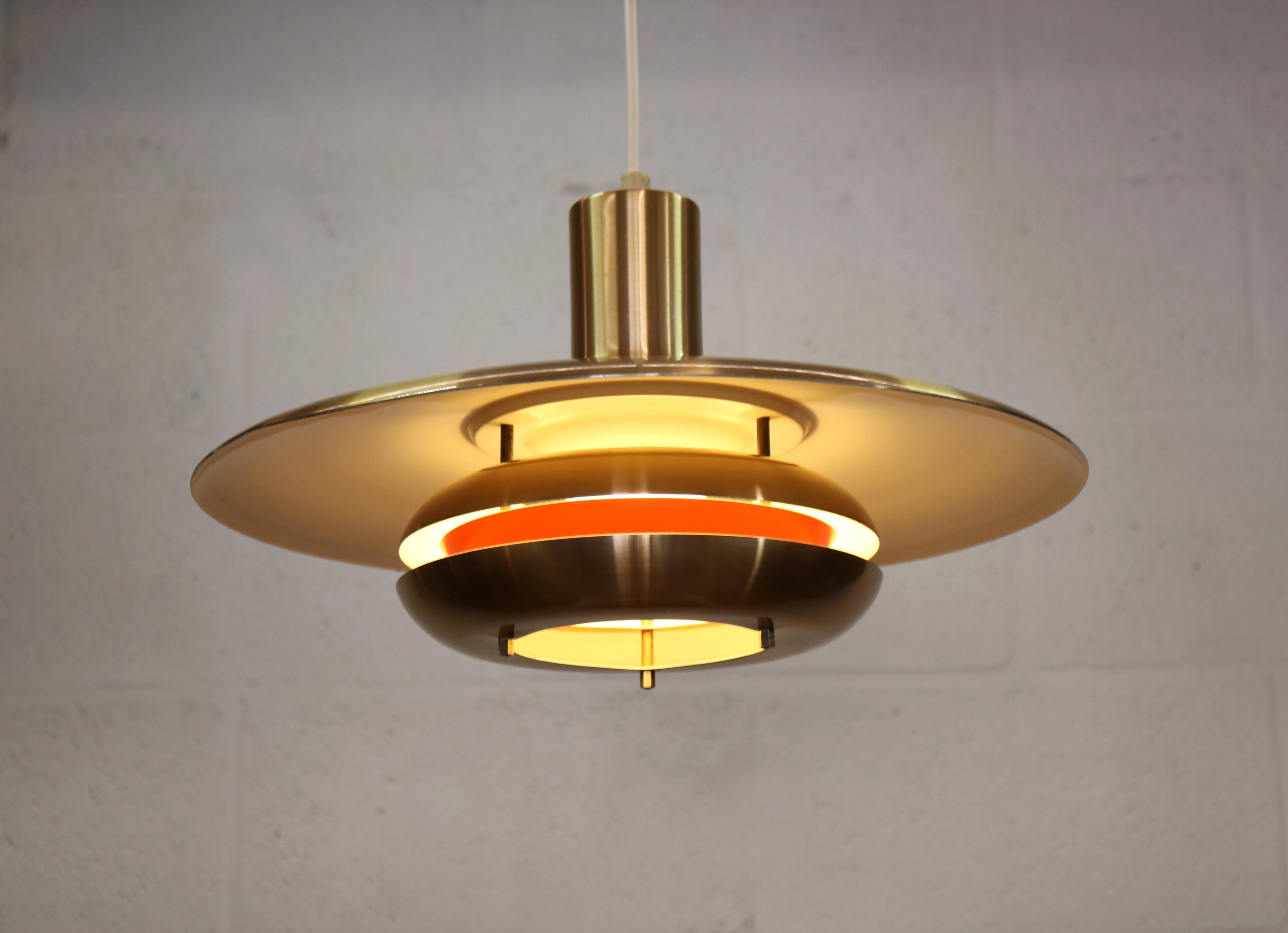 Very rare old Danish design lamp by Teknika model 405  - 60's