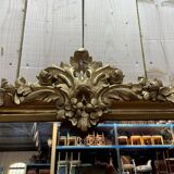 Miroir époque Louis Philippe avec fronton