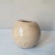 Vase boule en céramique raku