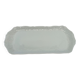 White porcelain cake dish