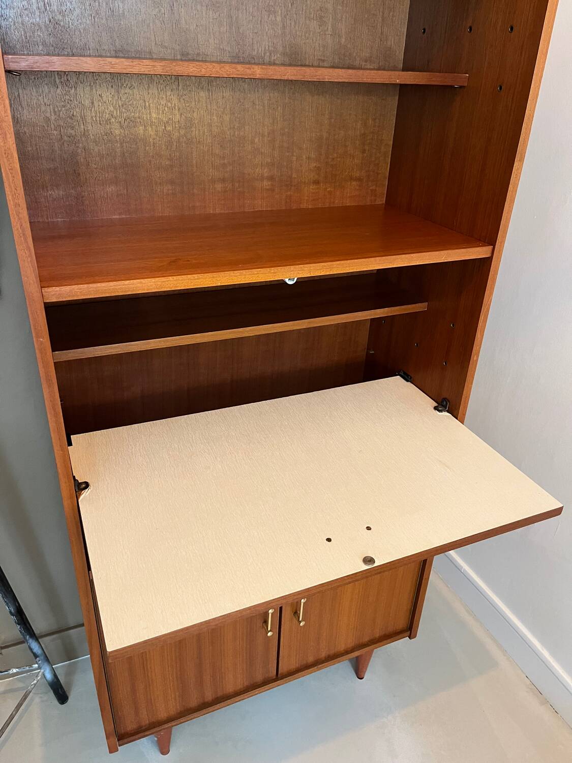 Vintage secretary cabinet