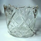 Ice bucket from the 1930s - made of heavy lead crystal glass